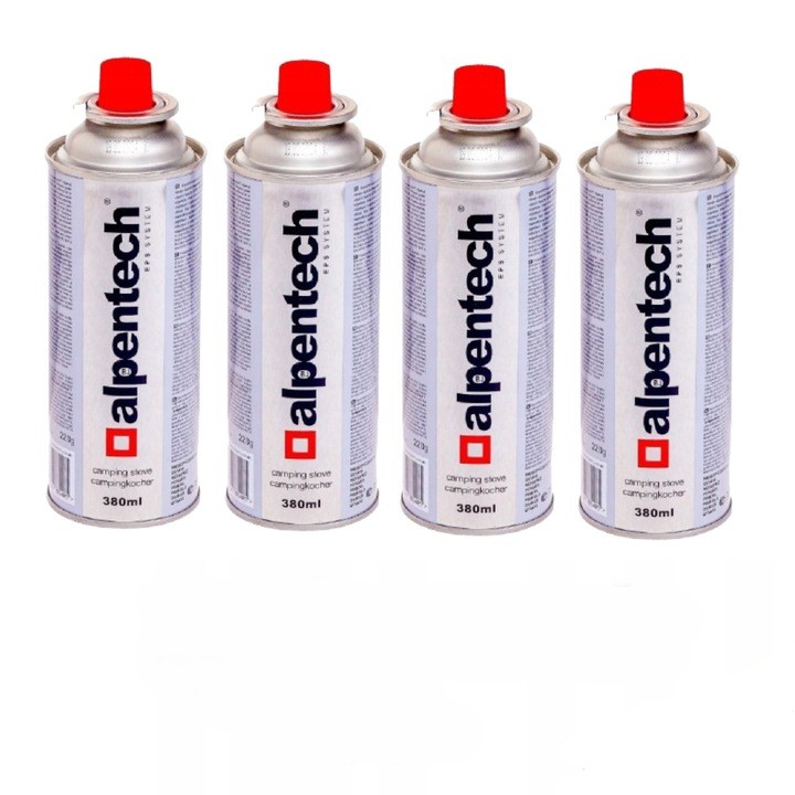 ONDRAGON Plynová kartuše 4ks 380ml APS04 BULLTECH