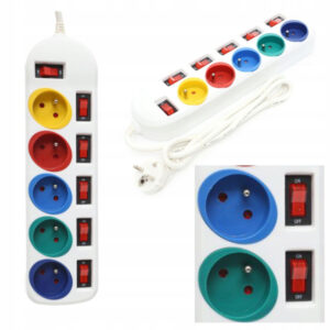 ONDRAGON Prodlužovací kabel 5m 5 zásuvek RS1443 BULLTECH
