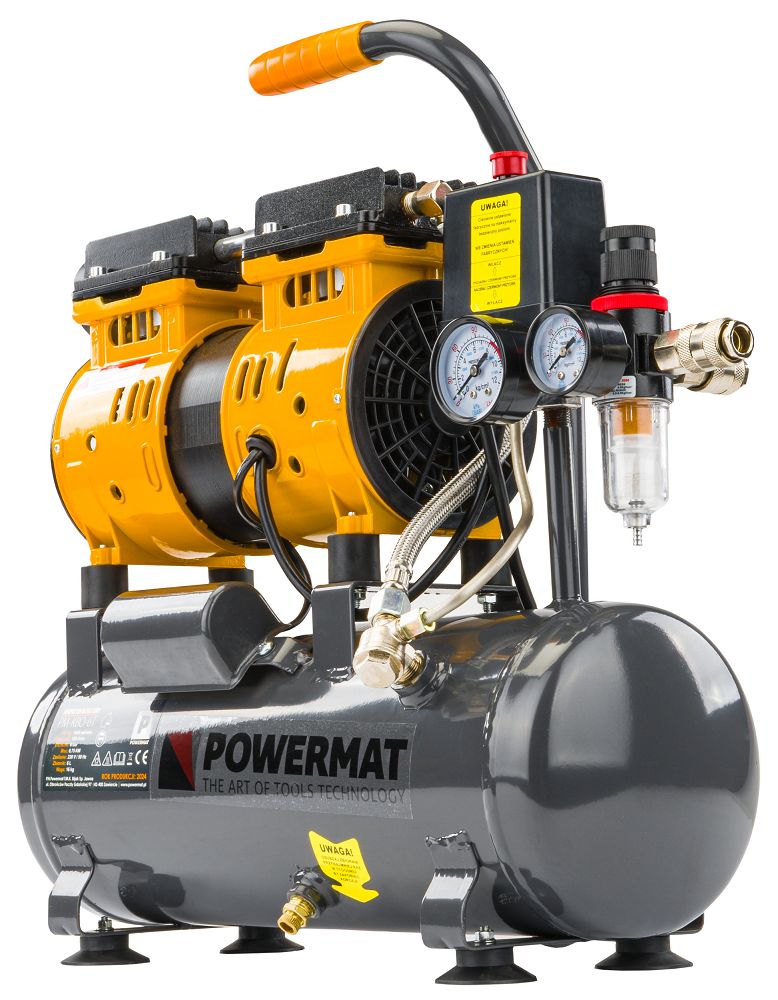 Bezolejový kompresor 6L PM-KBO-6T POWERMAT