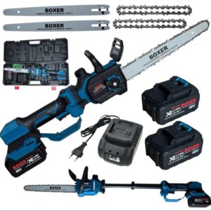 Teleskopická aku pila 12" 2x48V + příslušenství BX3439 BOXER