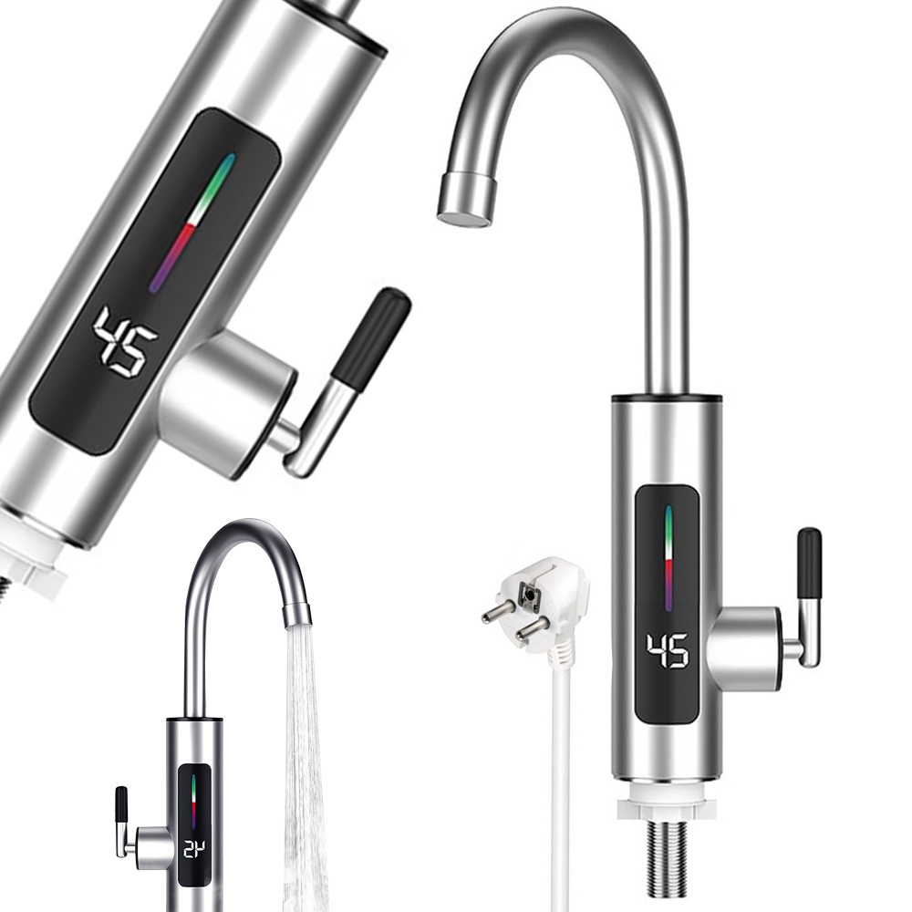 Jipos Tools Průtokový ohřívač vody s LCD 3000W 27013 JIPOS