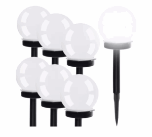 Jipos Tools Zahradní solární lampy 6ks 23562 JIPOS