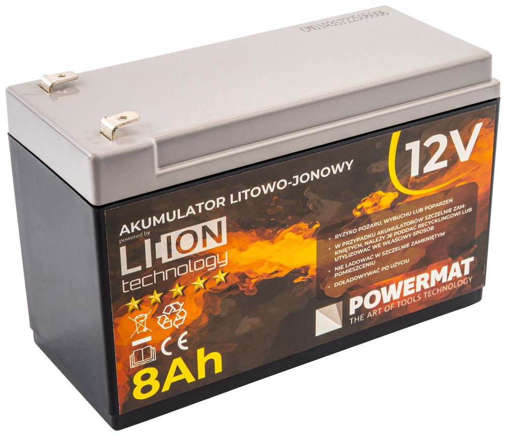 Náhradní baterie pro postřikovač 8A 12V PM-AKLJ-12V8AM POWERMAT
