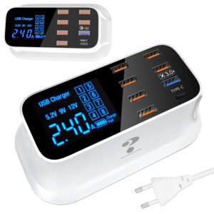 Jipos Tools Rychlonabíječka 8xUSB QC 3.0 40W 06204 JIPOS