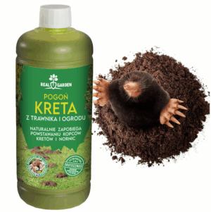 Jipos Tools Ekologický repelent proti krtkům a hrabošům 1l R1740 JIPOS