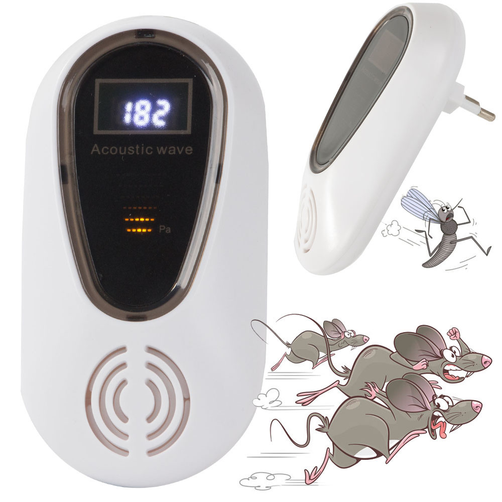 Jipos Tools Ultrazvukový plašič hmyzu a hlodavců 27019 JIPOS