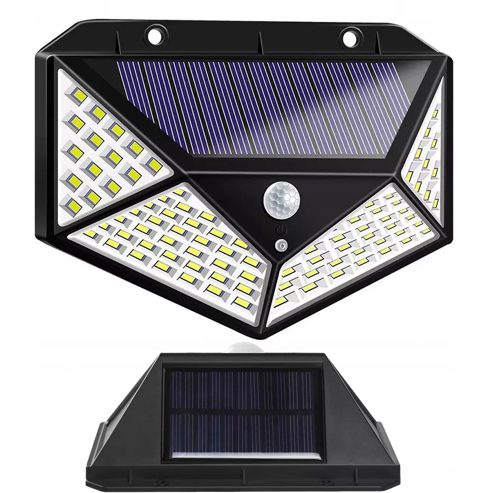 Jipos Tools Solární lampa 100 LED se senzorem pohybu 24240 JIPOS