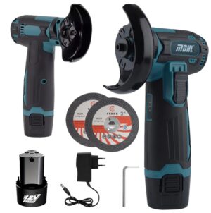 Jipos Tools Mini aku úhlová bruska 2x12V R1973 JIPOS