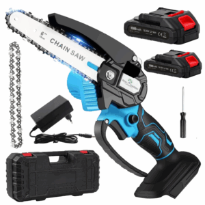 Aku řetězová pila s mazáním řetězu