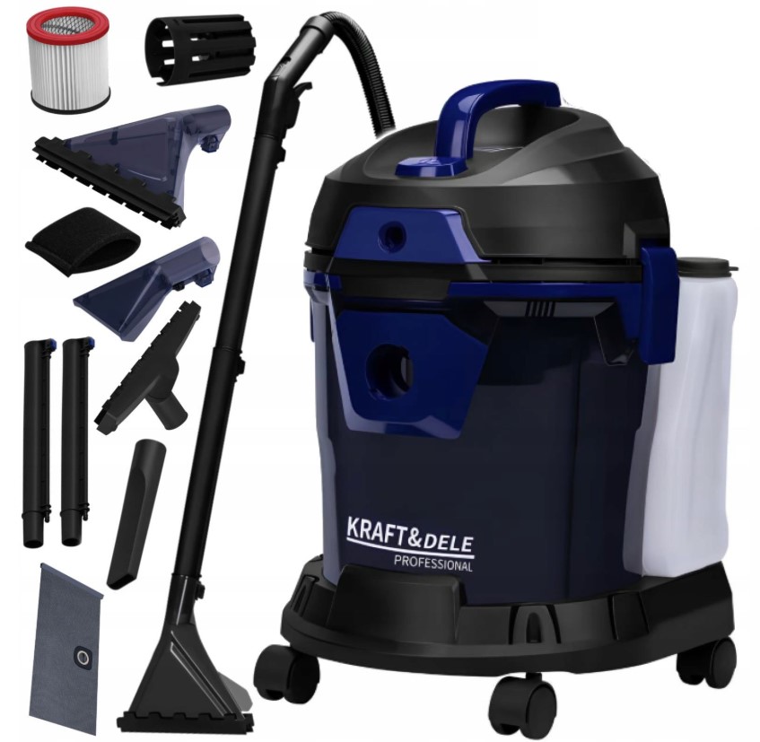 Vysavač na mokré a suché vysávání 2200W KD5148 KRAFT&DELE