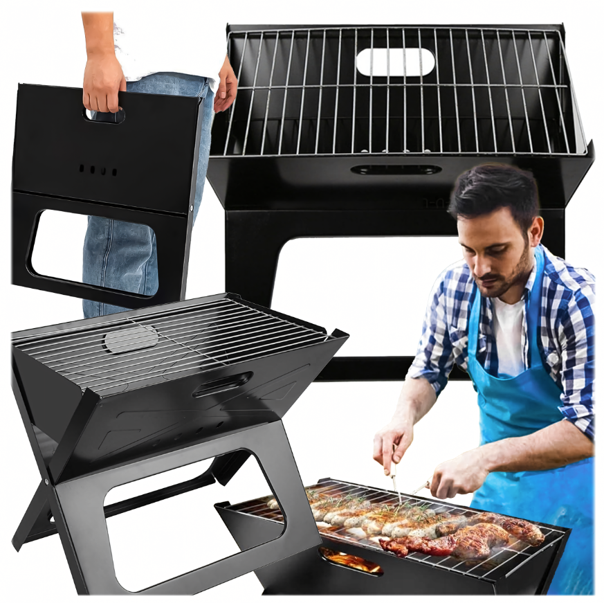 Jipos Tools Kempingový přenosný gril R937 JIPOS