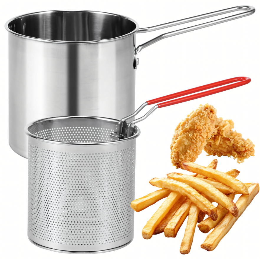 Jipos Tools Mini hrnec s košíkem pro fritézu R1223 JIPOS