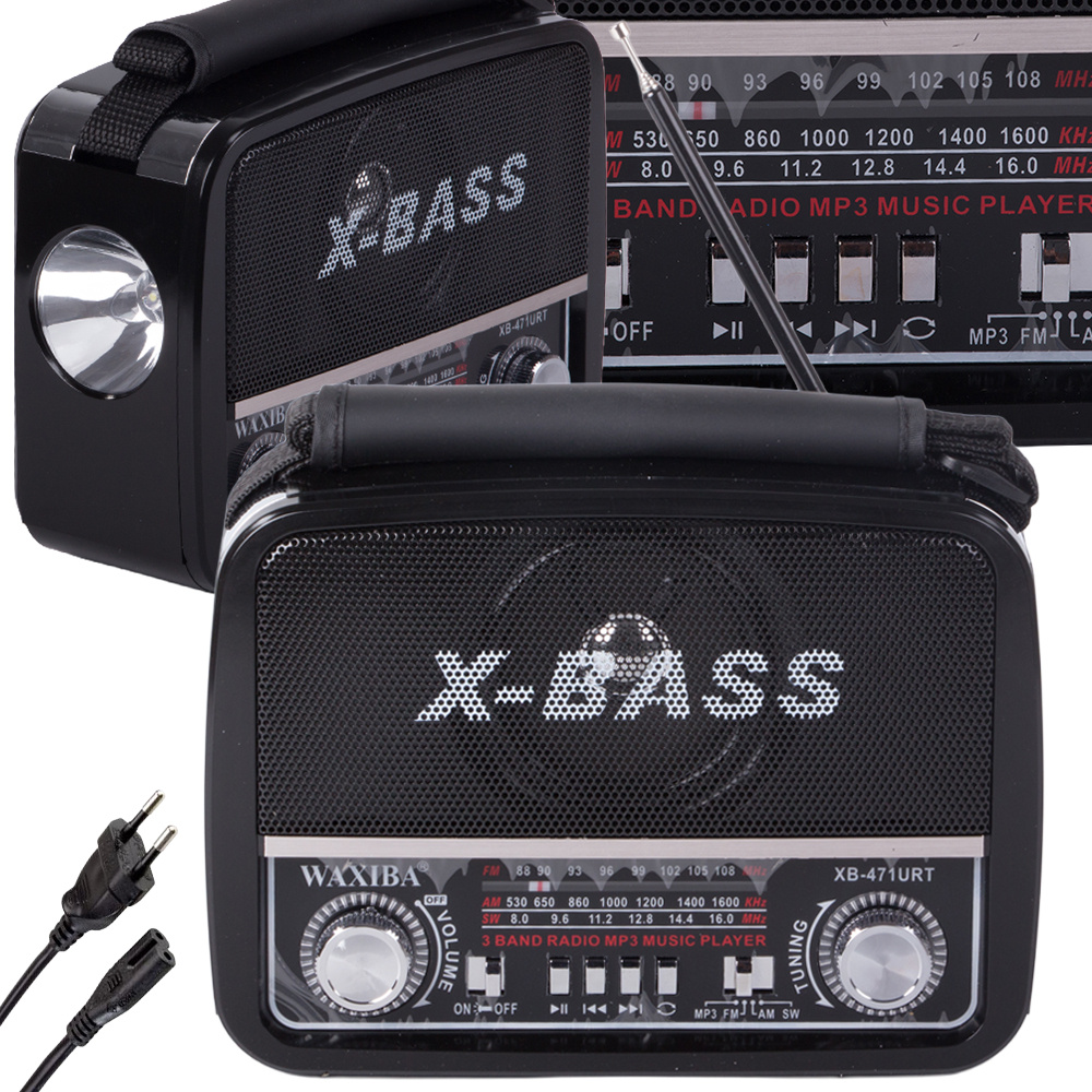 Jipos Tools Kuchyňské rádio s funkcí MP3 přehrávače + svítilna 27543_CZ JIPOS