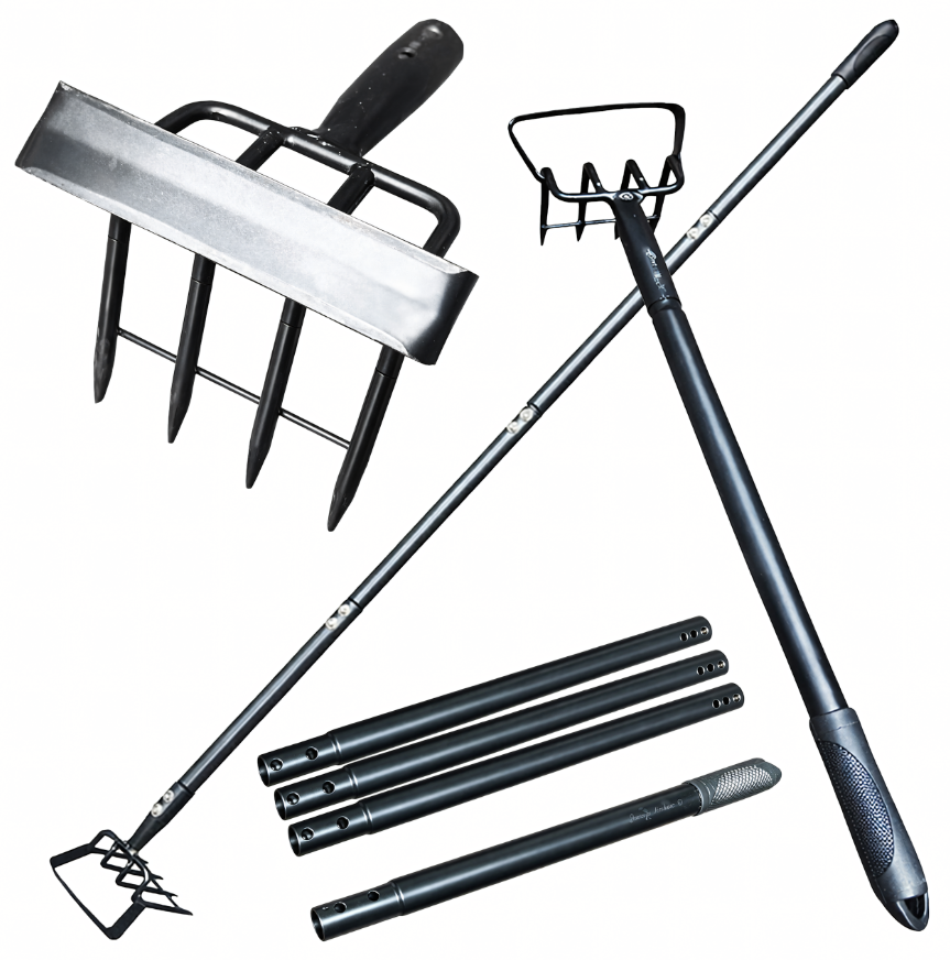 Jipos Tools Kovová motyka/hrábě 160cm R2325 JIPOS