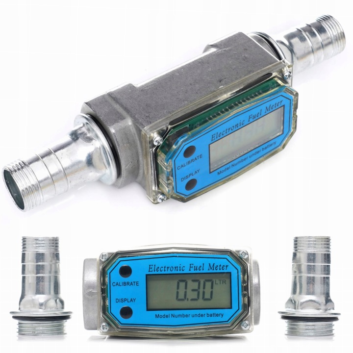 Digitální průtokoměr paliva/oleje KD1458 KRAFT&DELE