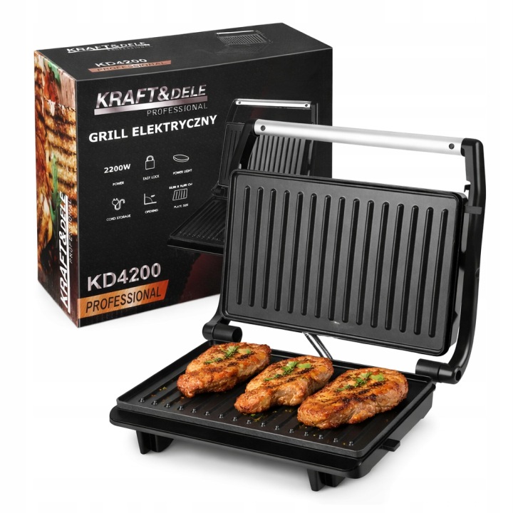 Elektrický gril 2200W KD4200 KRAFT&DELE