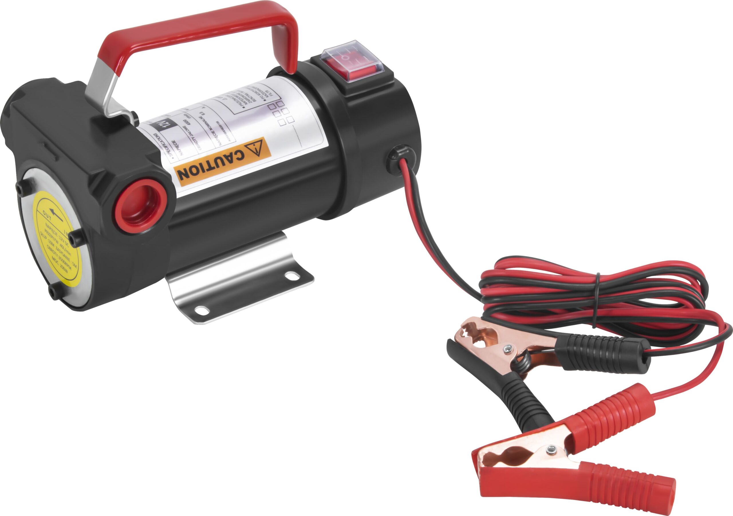 Čerpadlo na naftu + pistole + hadice 12V 200W KD5536 KRAFT&DELE