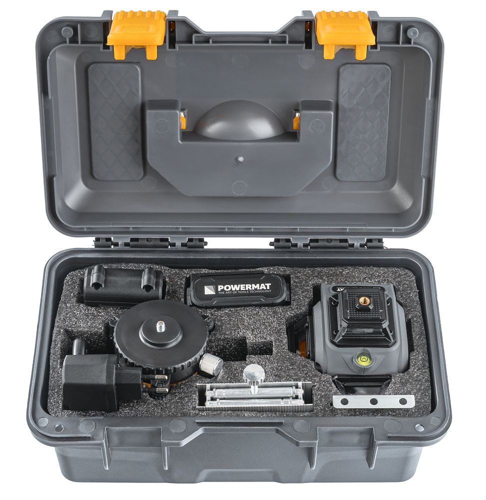 Křížový laser nivelační PM-PLK-4DM3 POWERMAT