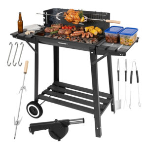 Jipos Tools Zahradní gril 93x41x86cm 27320 JIPOS