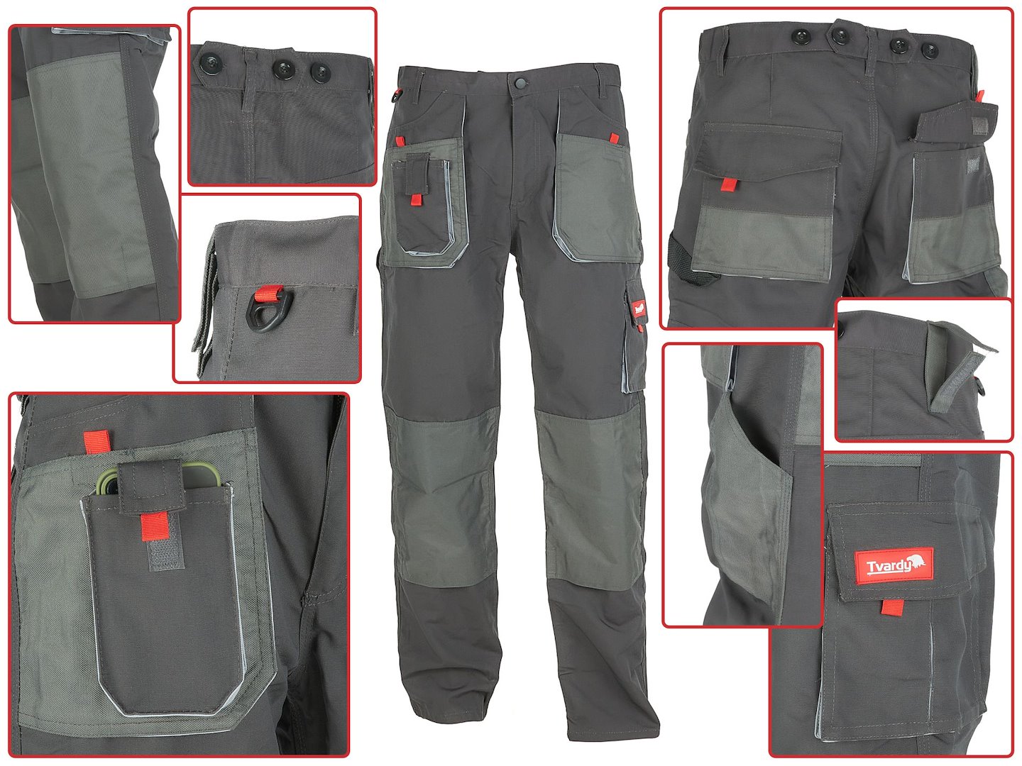 Pracovní kalhoty vel.XL T01011-XL GEKO