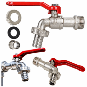 Jipos Tools Venkovní kohout na vodu 1/2"-3/4" R2352 JIPOS