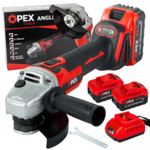 Jipos Tools Aku úhlová bruska 125mm 2x21V 28010 OPEX