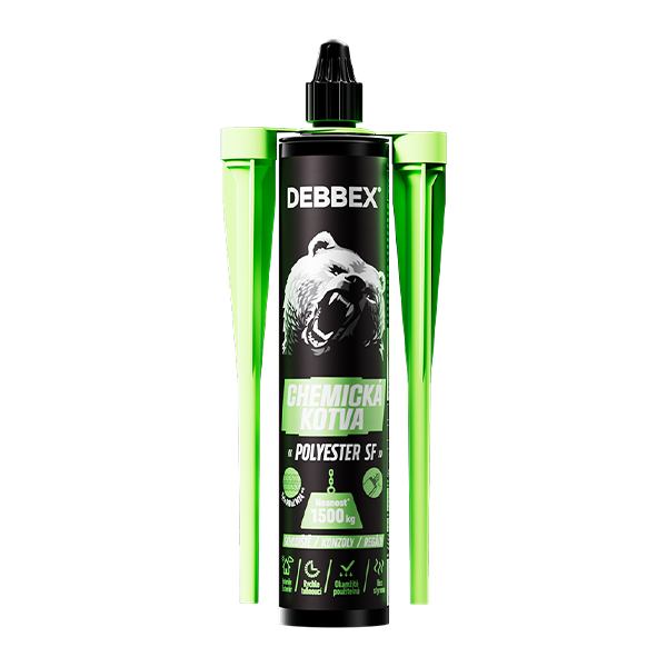 Chemická kotva bez styrenu POLYESTER 300ml DenBraven