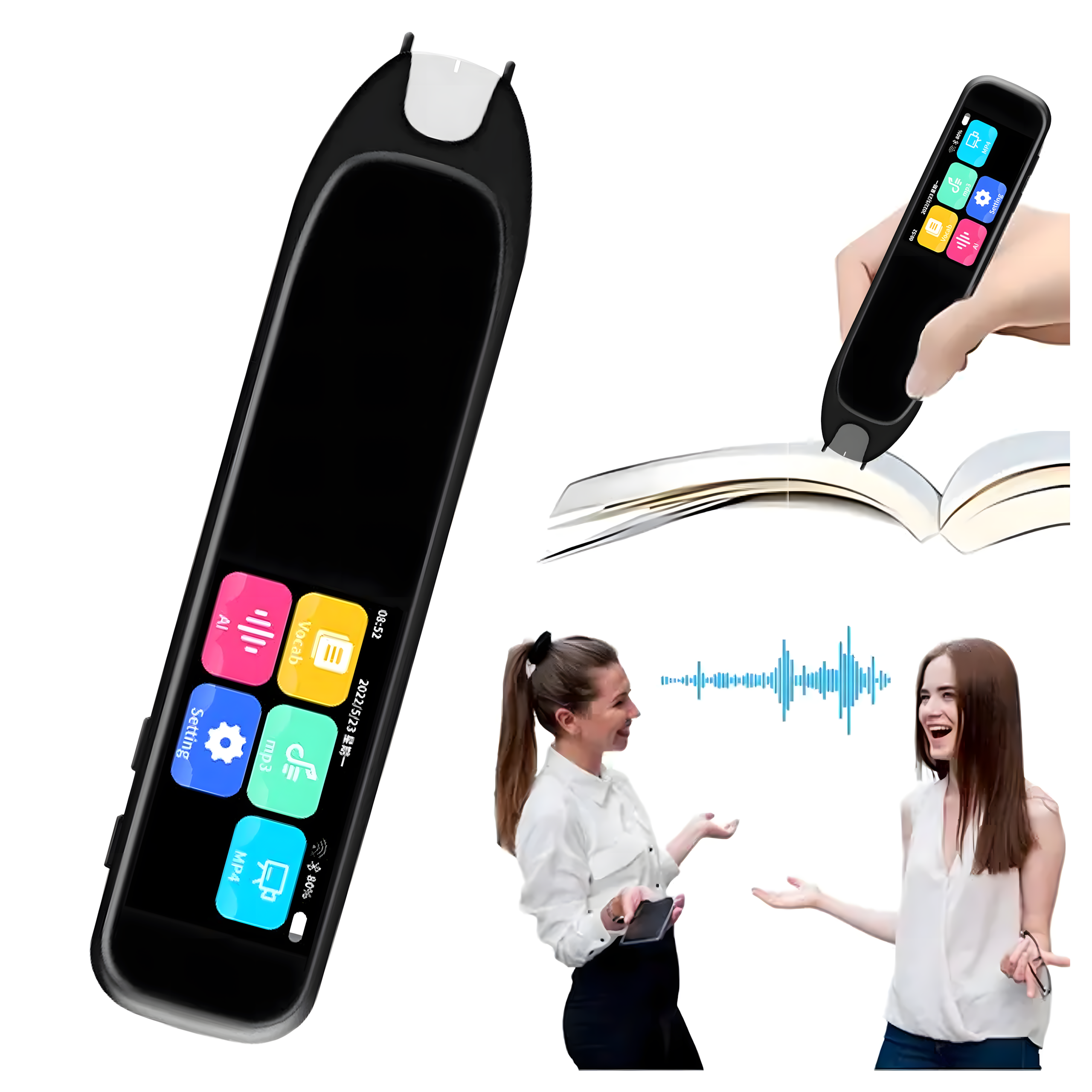 Jipos Tools Elektronický překladač textu a mluveného slova R0853 JIPOS