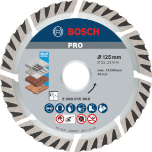 Diamantový segmentový řezný kotouč Bosch Standard for universal ø 125x22