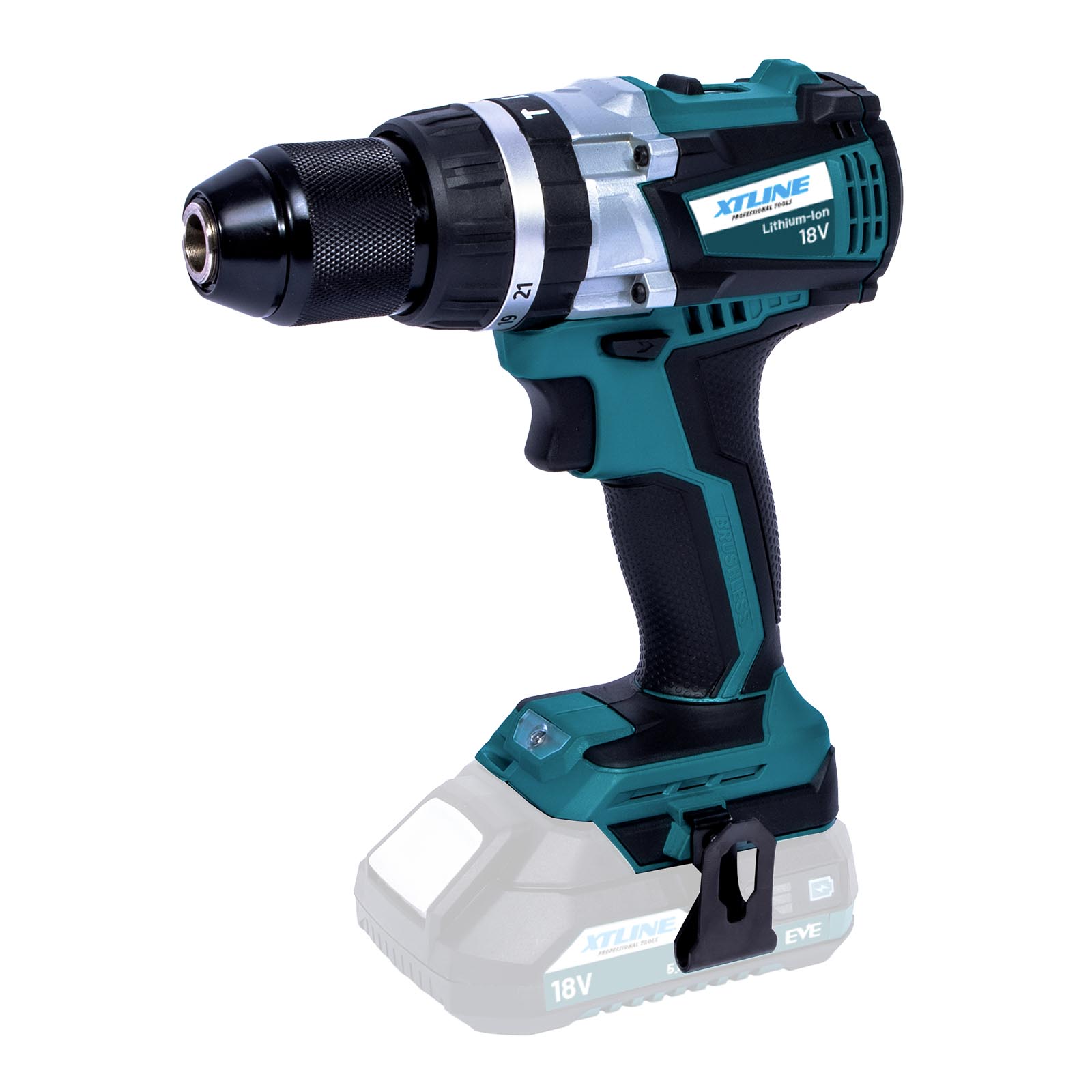 Aku příklepová vrtačka XTline XT102800