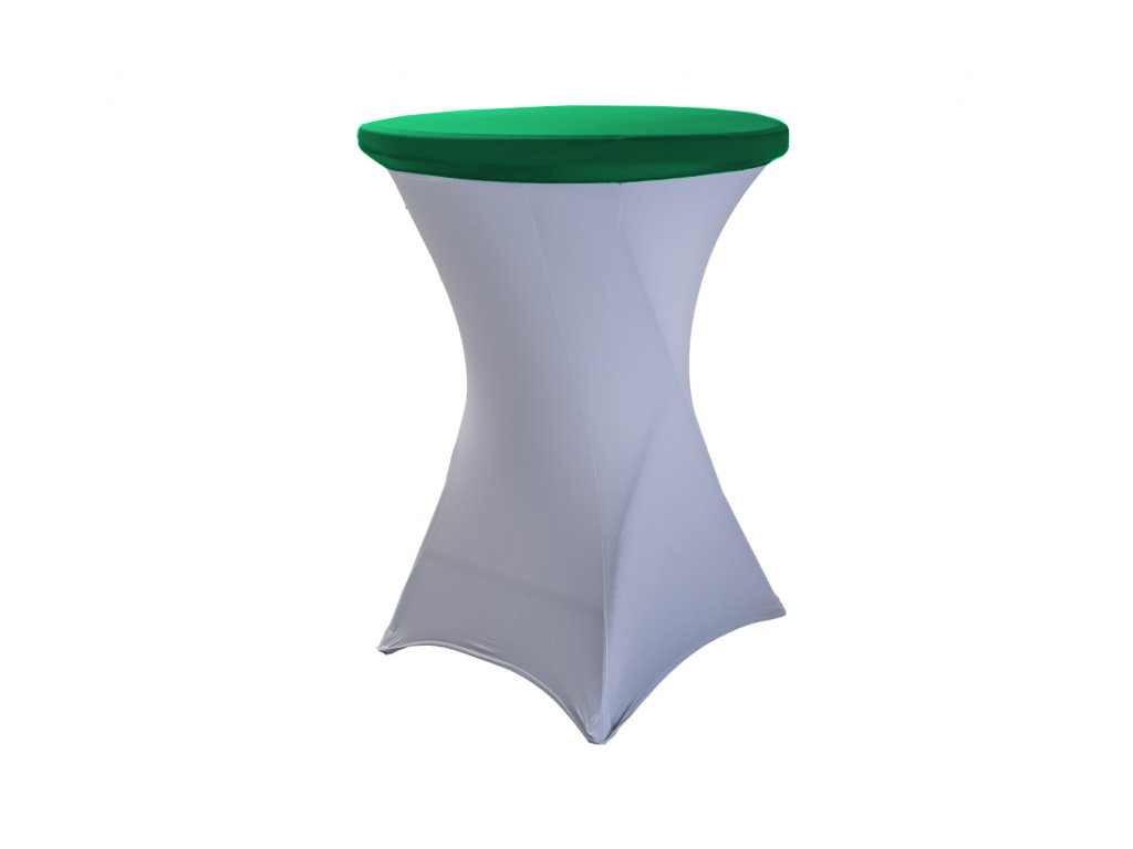 TENTino Elastická čepice STANDARD na desku bistro stolu 60 cm VÍCE BAREV Barva ubrusu: TMAVĚ ZELENÁ / WILLOW GREEN