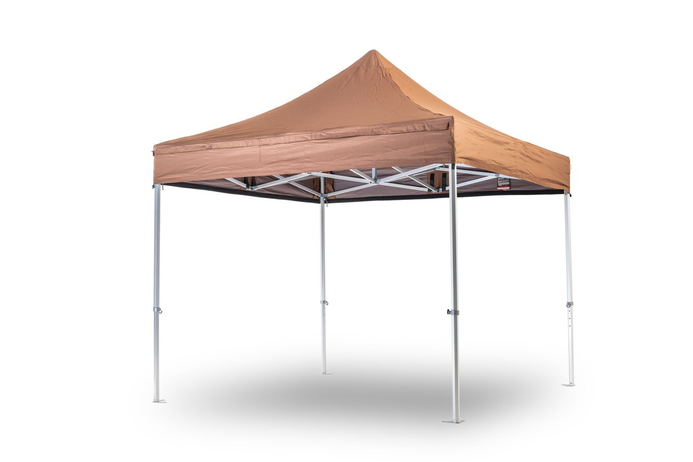 TENTino STŘECHA NA STAN 4x4 m BIG HEXAGON EXTREME Barva opláštění (Zvolte variantu): 10B - SVĚTLE HNĚDÁ