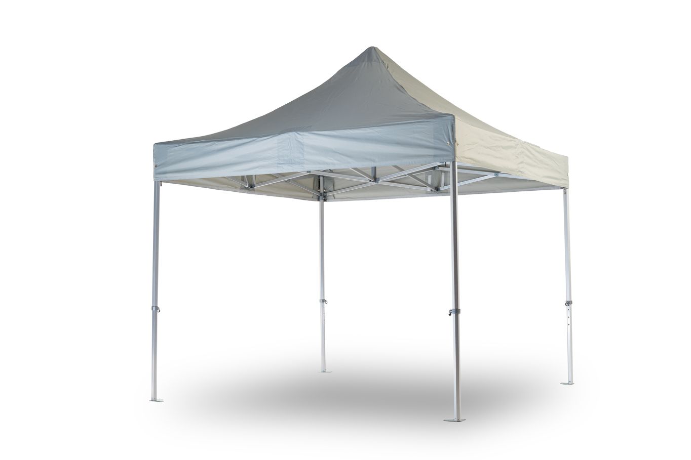 TENTino STŘECHA NA STAN 4x4 m BIG HEXAGON EXTREME Barva opláštění (Zvolte variantu): 5A - ŠEDÁ