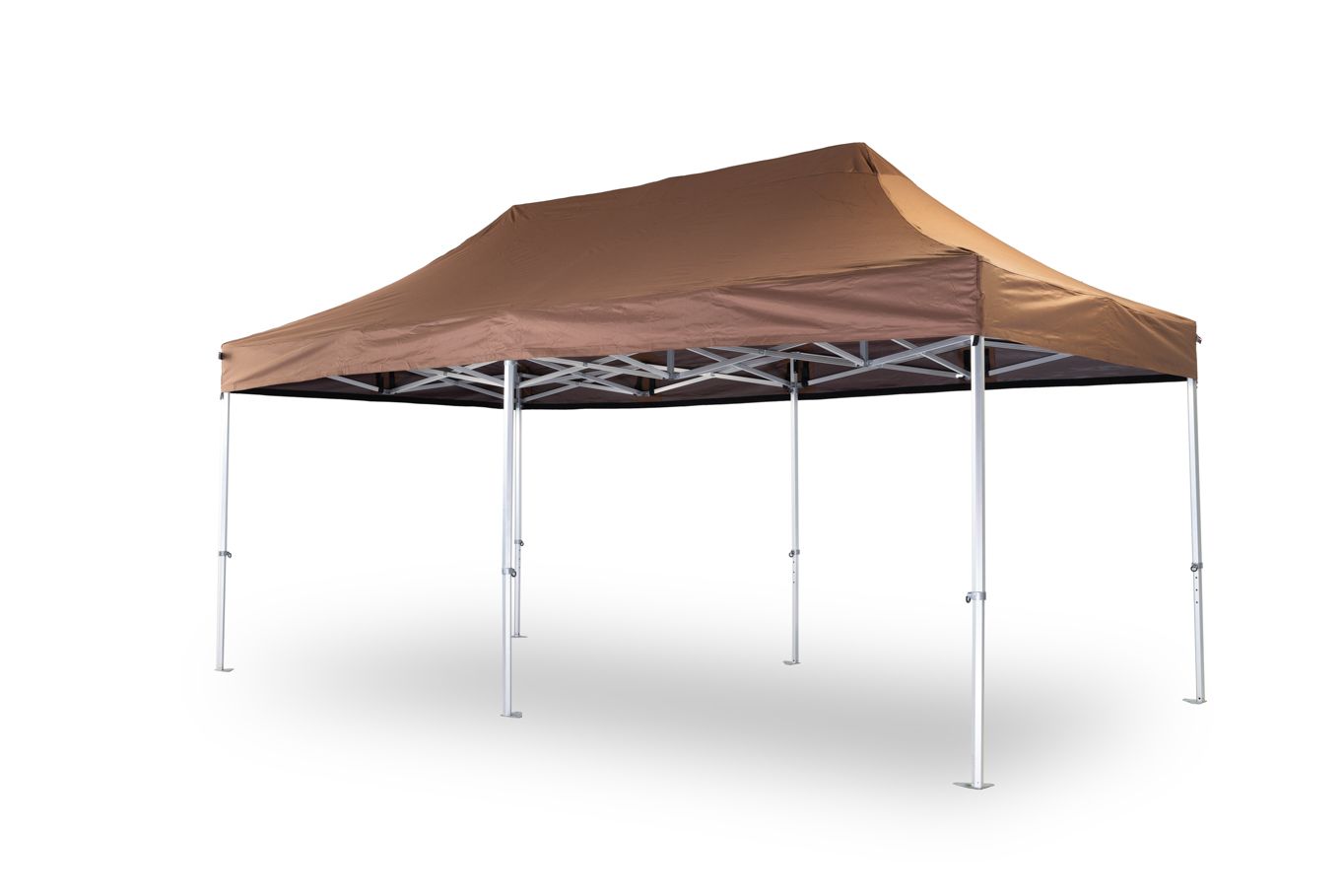 TENTino STŘECHA NA STAN 4x6/6 m BIG HEXAGON EXTREME Barva opláštění (Zvolte variantu): 10B - SVĚTLE HNĚDÁ