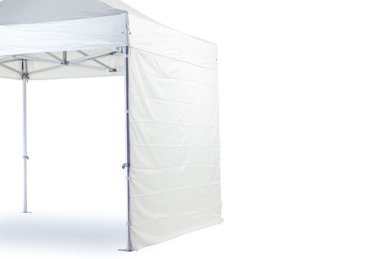 TENTino BOČNÍ PLACHTA 450 gsm- 4 m na 4x4 m /4x6 m /4x8 m Barva opláštění (Zvolte variantu): 1A - BÍLÁ