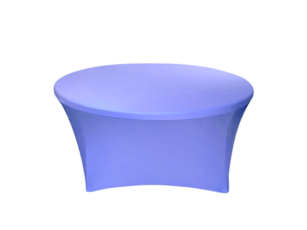 TENTino Elastický ubrus STANDARD na kulatý stůl 152 cm Barva ubrusu: LEVANDULOVÁ / LAVENDER