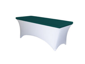 TENTino Elastická čepice STANDARD na desku skládacího stolu 180-183x76 cm VÍCE BAREV Barva ubrusu: TMAVĚ ZELENÁ / WILLOW GREEN