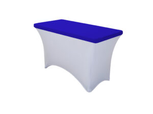 TENTino Elastická čepice STANDARD na desku skládacího stolu 122x60 cm VÍCE BAREV Barva ubrusu: MODRÁ / ROYAL BLUE