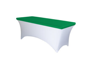 TENTino Elastická čepice STANDARD na desku skládacího stolu 152x76 cm VÍCE BAREV Barva ubrusu: ZELENÁ / GREEN