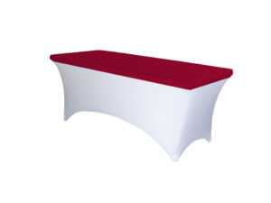 TENTino Elastická čepice STANDARD na desku skládacího stolu 152x76 cm VÍCE BAREV Barva ubrusu: VÍNOVÁ / CLARET