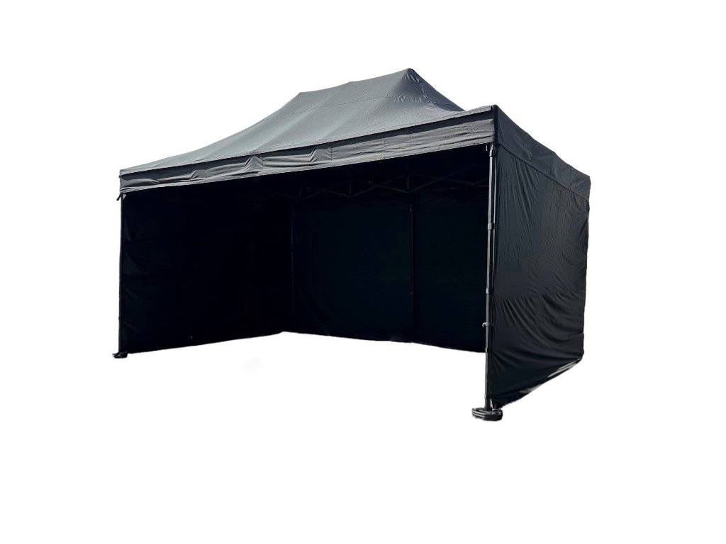 Nůžkový párty stan 4x6 m /5 noh TENTino BIG HEXAGON EXTREME Barva opláštění (Zvolte variantu): 9A - ZELENÁ