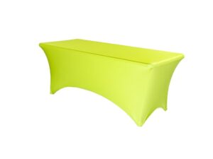 TENTino Elastický potah EXTREME na skládací stůl 180-183x76 cm VÍCE BAREV Barva ubrusu: SVÍTIVĚ ŽLUTÁ / YELLOW