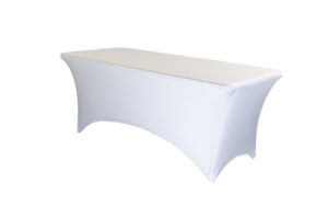 TENTino Elastický potah EXTREME na skládací stůl 180-183x76 cm VÍCE BAREV Barva ubrusu: BÍLÁ / WHITE