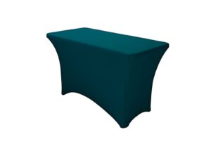 TENTino Elastický potah EXTREME na skládací stůl 120-122x60 cm VÍCE BAREV Barva ubrusu: TMAVĚ ZELENÁ / WILLOW GREEN