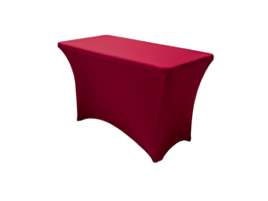 TENTino Elastický potah EXTREME na skládací stůl 120-122x60 cm VÍCE BAREV Barva ubrusu: VÍNOVÁ / CLARET