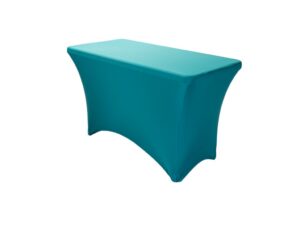 TENTino Elastický potah EXTREME na skládací stůl 120-122x60 cm VÍCE BAREV Barva ubrusu: TYRKYSOVÁ / TURQUOISE