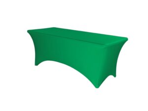 TENTino Elastický potah STANDARD na skládací stůl 240x76 cm VÍCE BAREV Barva ubrusu: ZELENÁ / GREEN