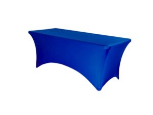 TENTino Elastický potah STANDARD na skládací stůl 240x76 cm VÍCE BAREV Barva ubrusu: MODRÁ / ROYAL BLUE