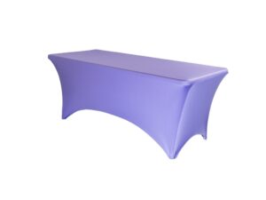 TENTino Elastický potah STANDARD na skládací stůl 240x76 cm VÍCE BAREV Barva ubrusu: LEVANDULOVÁ / LAVENDER
