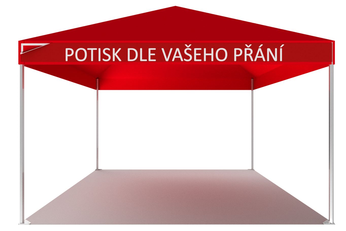 TENTino Banner na suchý zip 4 m